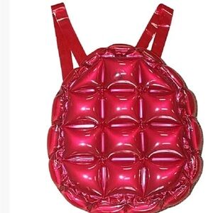 Spice Bopping Inflatable Red Backpack Rave Retro Bags Up Girls Blow Bubble